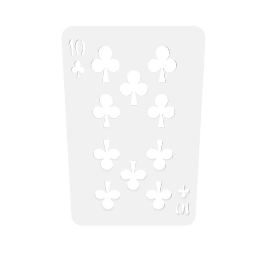 10 Of Clubs 3 Silicone Mould interactive 3D model