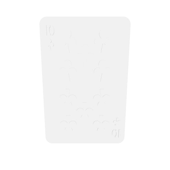 10 Of Clubs Silicone Mould interactive 3D model