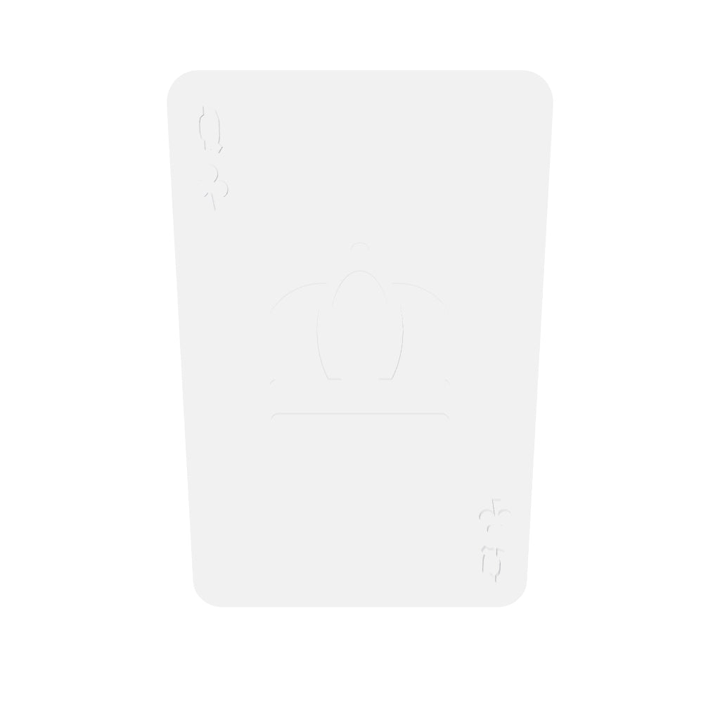 12 Of Clubs Silicone Mould interactive 3D model