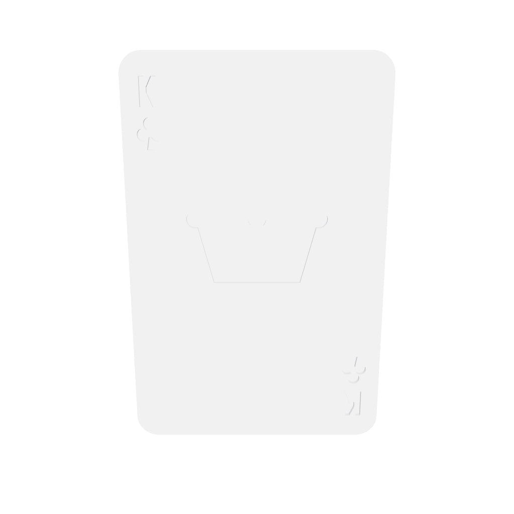 13 Of Clubs 2 Silicone Mould interactive 3D model