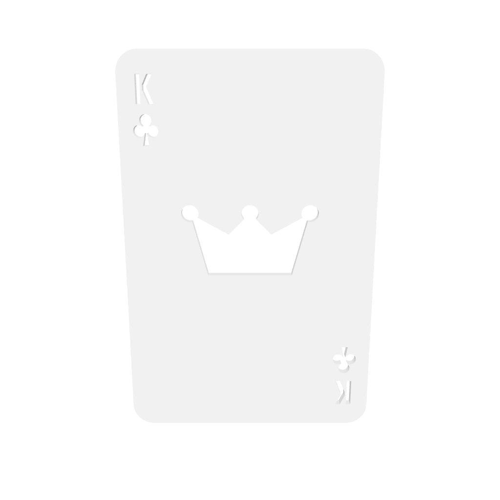 13 Of Clubs 3 Silicone Mould interactive 3D model