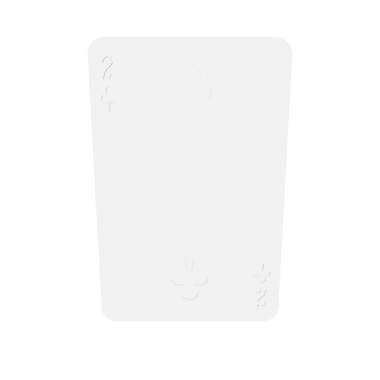 2 Of Clubs 2 Silicone Mould interactive 3D model