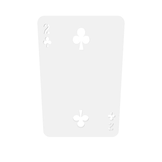2 Of Clubs 3 Silicone Mould interactive 3D model