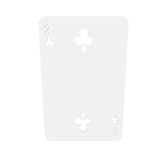 2 Of Clubs 3 Silicone Mould interactive 3D model