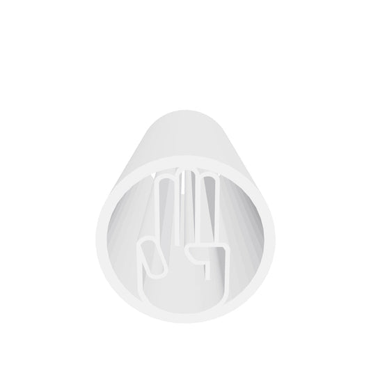 3 Fingers In Circle Sign Outline Silicone Mould interactive 3D model