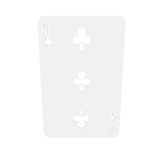 3 Of Clubs 3 Silicone Mould interactive 3D model
