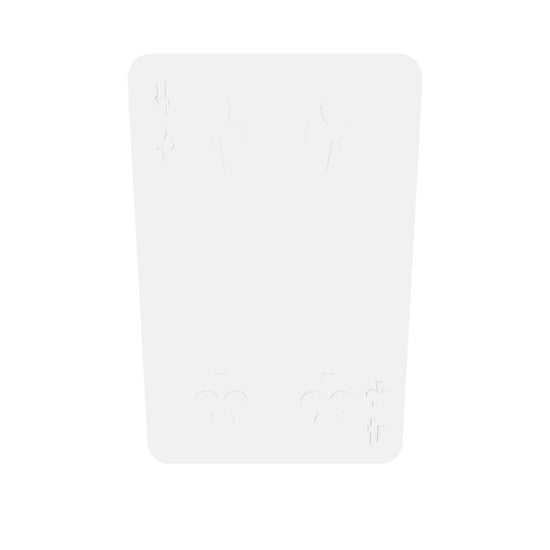 4 Of Clubs Silicone Mould interactive 3D model