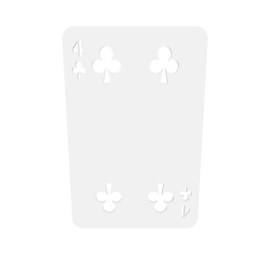 4 Of Clubs 3 Silicone Mould interactive 3D model
