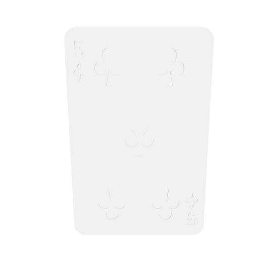 5 Of Clubs 2 Silicone Mould interactive 3D model