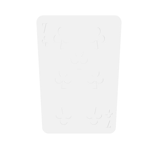 7 Of Clubs 2 Silicone Mould interactive 3D model