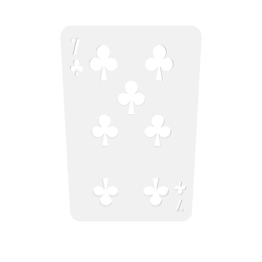 7 Of Clubs 3 Silicone Mould interactive 3D model