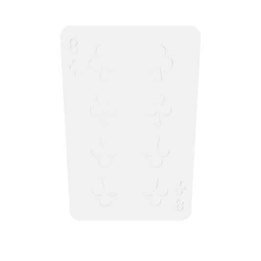 8 Of Clubs 2 Silicone Mould interactive 3D model