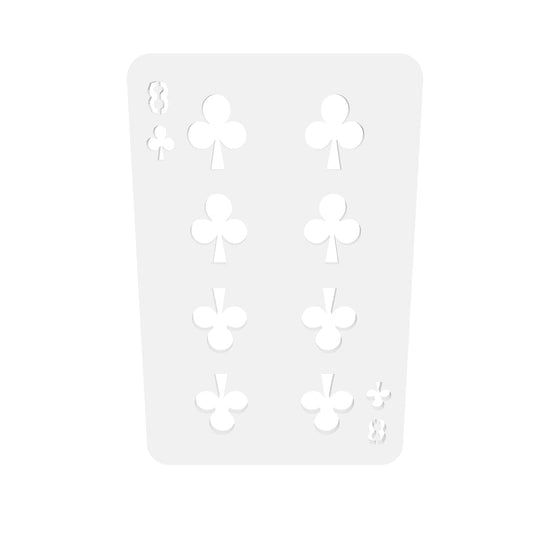 8 Of Clubs 3 Silicone Mould interactive 3D model