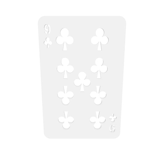 9 Of Clubs 3 Silicone Mould interactive 3D model