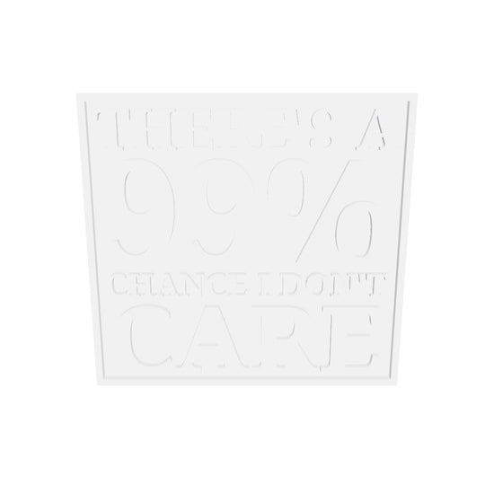 99% Chance - Dwam Silicone Mould interactive 3D model