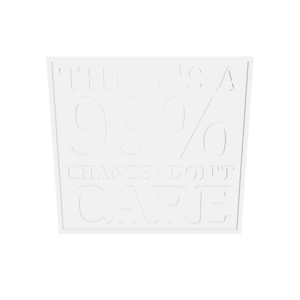99% Chance - Dwam Silicone Mould interactive 3D model