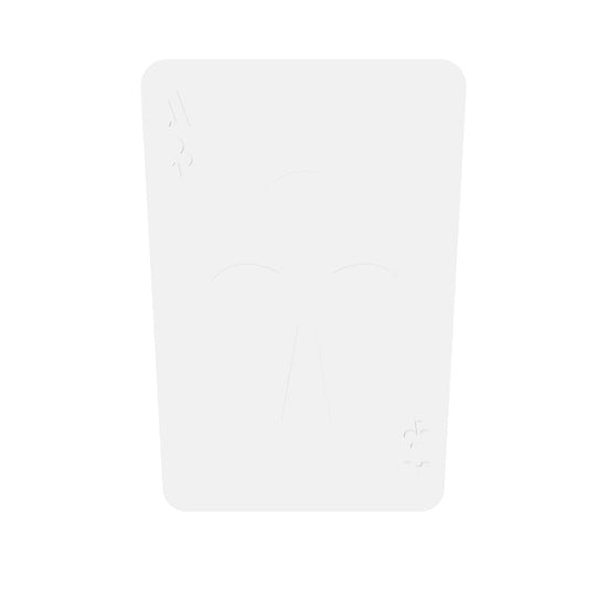 Ace Of Clubs 1 Silicone Mould interactive 3D model