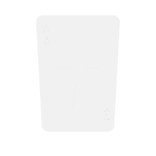 Ace Of Clubs 1 Silicone Mould interactive 3D model