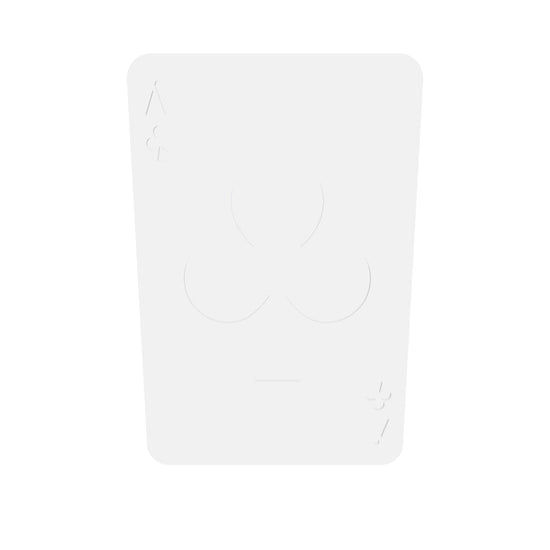 Ace Of Clubs 2 Silicone Mould interactive 3D model