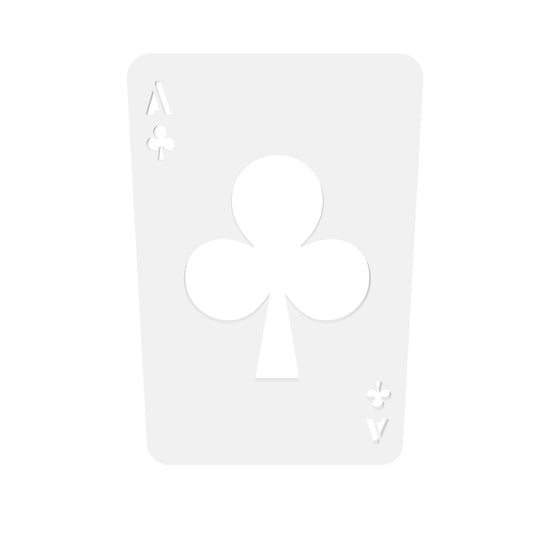 Ace Of Clubs 3 Silicone Mould interactive 3D model