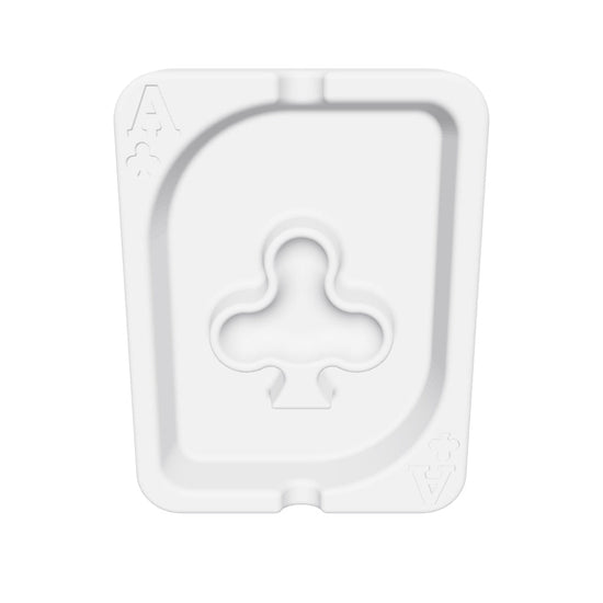 Ace Of Clubs Ashtray Silicone Mould interactive 3D model