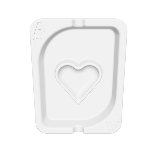 Ace Of Hearts Ashtray Silicone Mould interactive 3D model