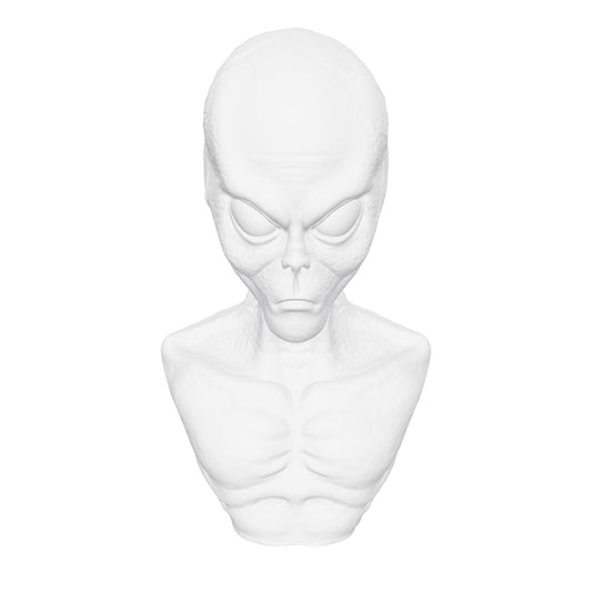 Alien 3D - Faces Silicone Mould interactive 3D model