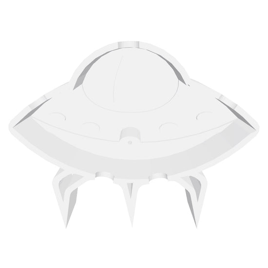 Alien Ship Ashtray Silicone Mould interactive 3D model