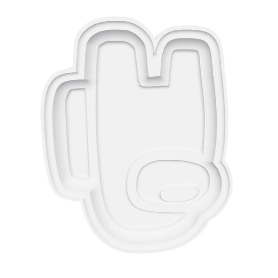 Among Us 1 - Pop Culture Silicone Mould interactive 3D model