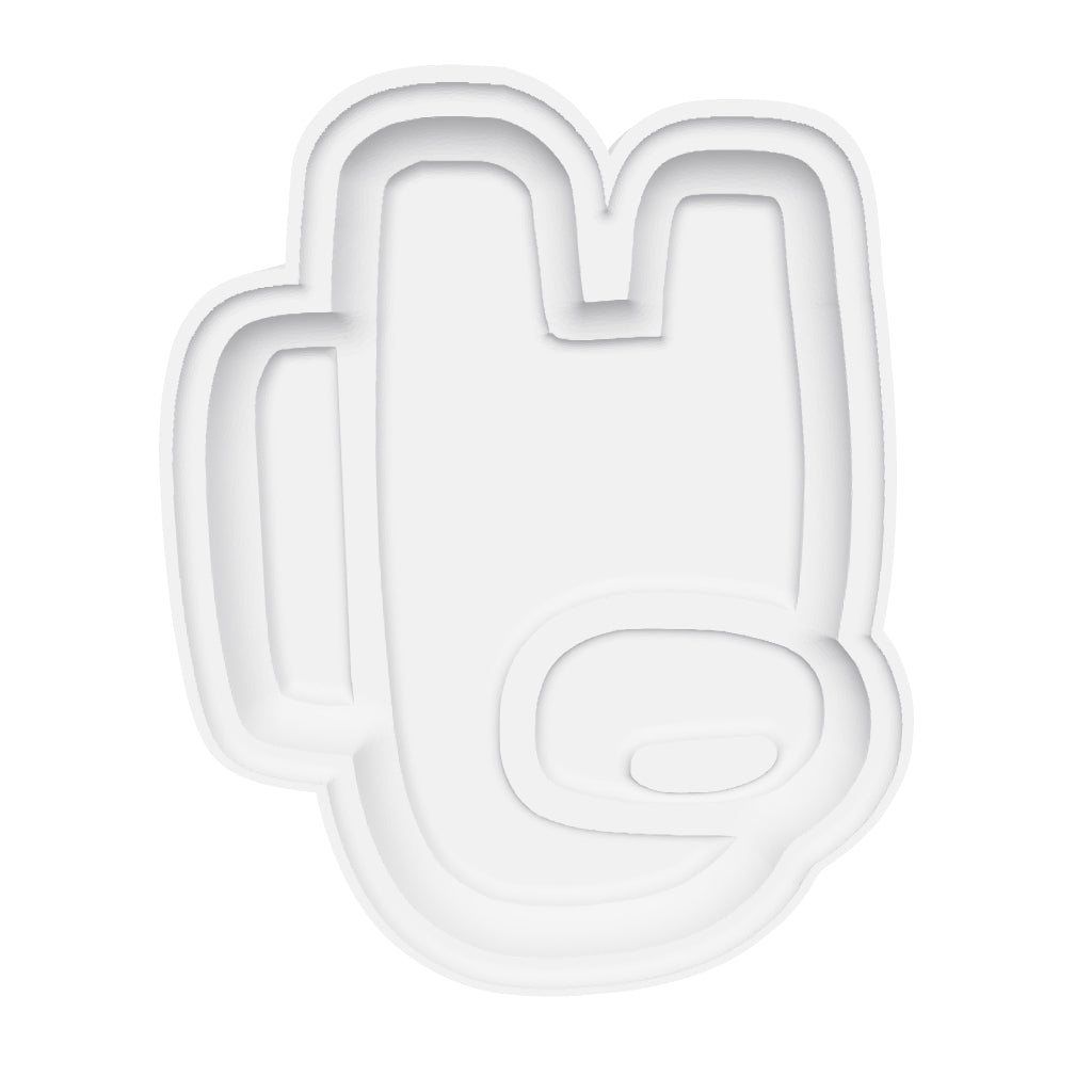 Among Us 1 - Pop Culture Silicone Mould interactive 3D model