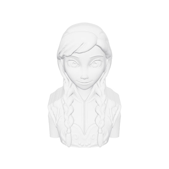 Anna From Frozen - Pop Culture Silicone Mould interactive 3D model