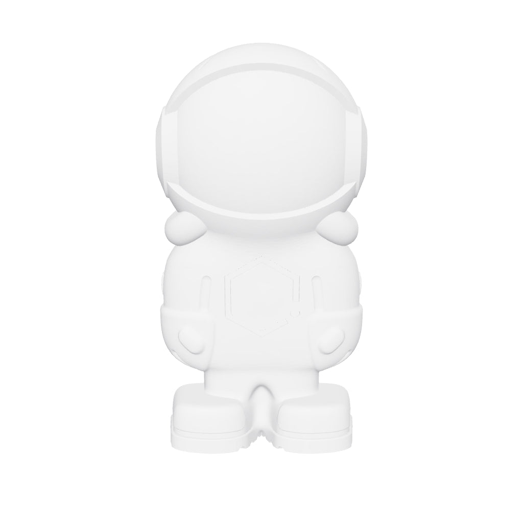 Astronaut Flat Silicone Mould interactive 3D model