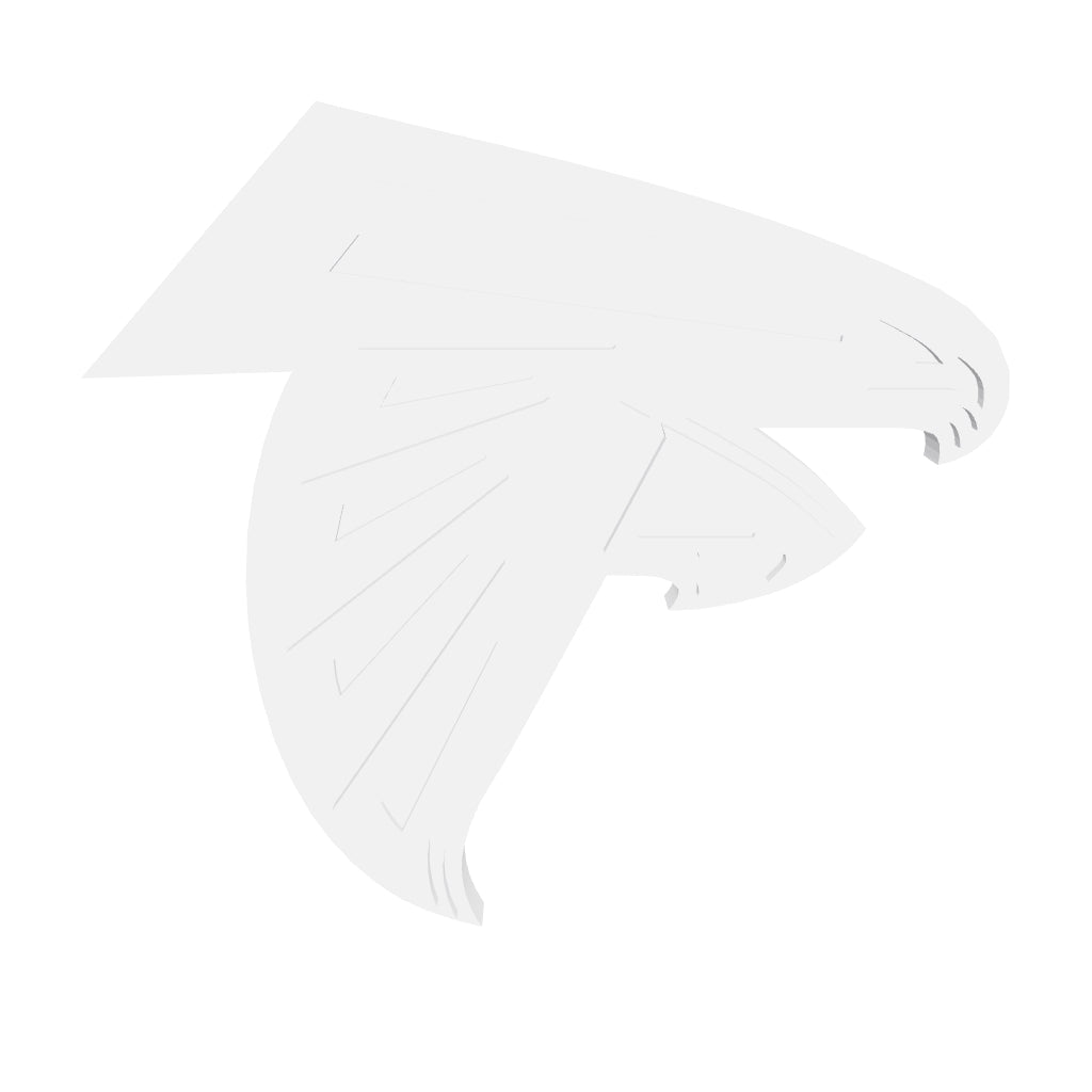Atlanta Falcons Logo Silicone Mould interactive 3D model