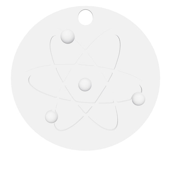 Atomic Sign Kc Silicone Mould interactive 3D model