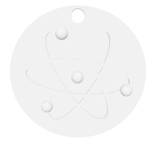 Atomic Sign Kc Silicone Mould interactive 3D model