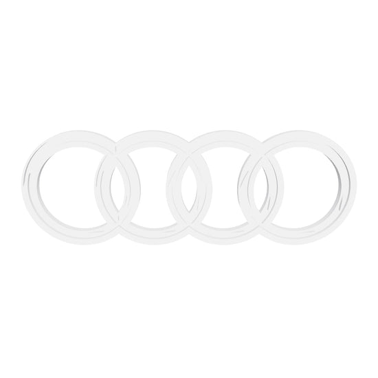 Audi Logo Silicone Mould interactive 3D model
