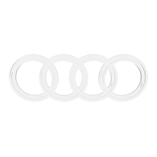 Audi Logo Silicone Mould interactive 3D model
