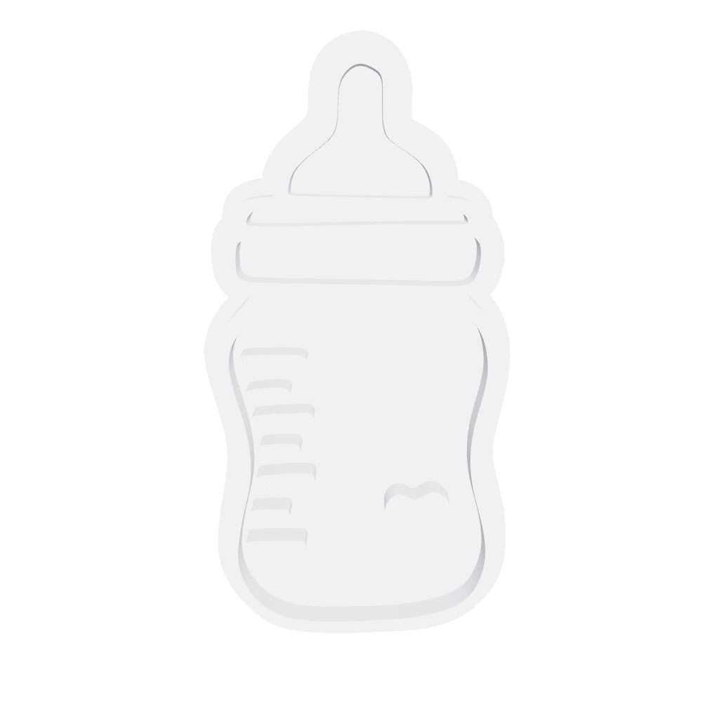 Baby Bottle Flat Silicone Mould interactive 3D model