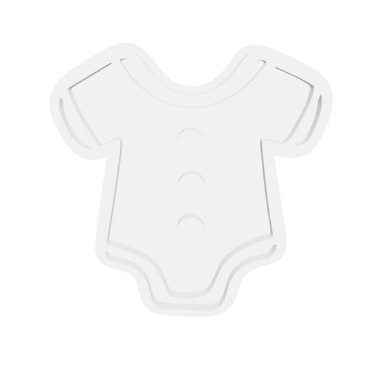 Baby Clothing Flat Silicone Mould interactive 3D model