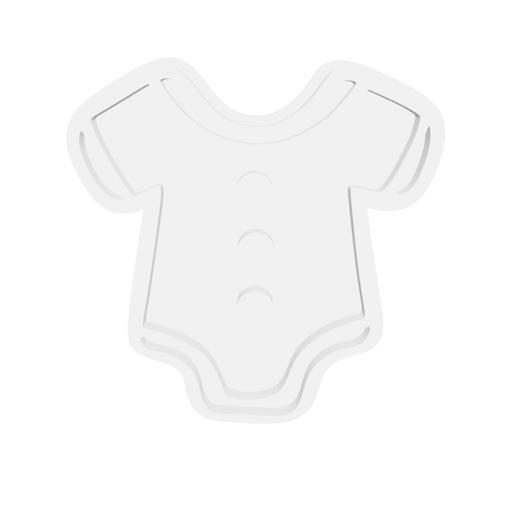 Baby Clothing Flat Silicone Mould interactive 3D model