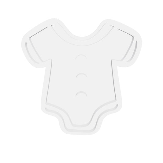 Baby Clothing Flat Silicone Mould interactive 3D model