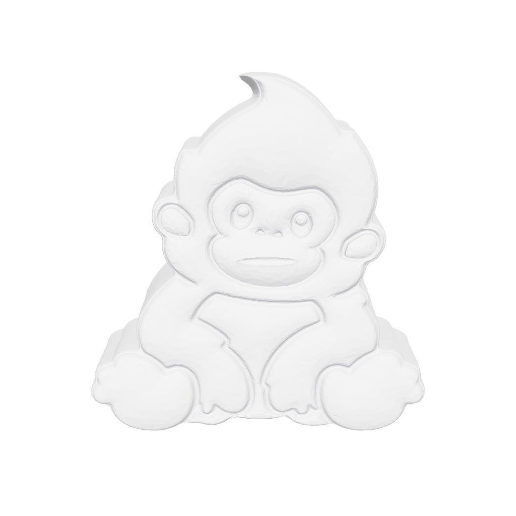 Baby Gorilla Silicone Mould interactive 3D model
