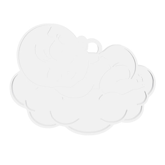 Baby On Cloud Kc Silicone Mould interactive 3D model