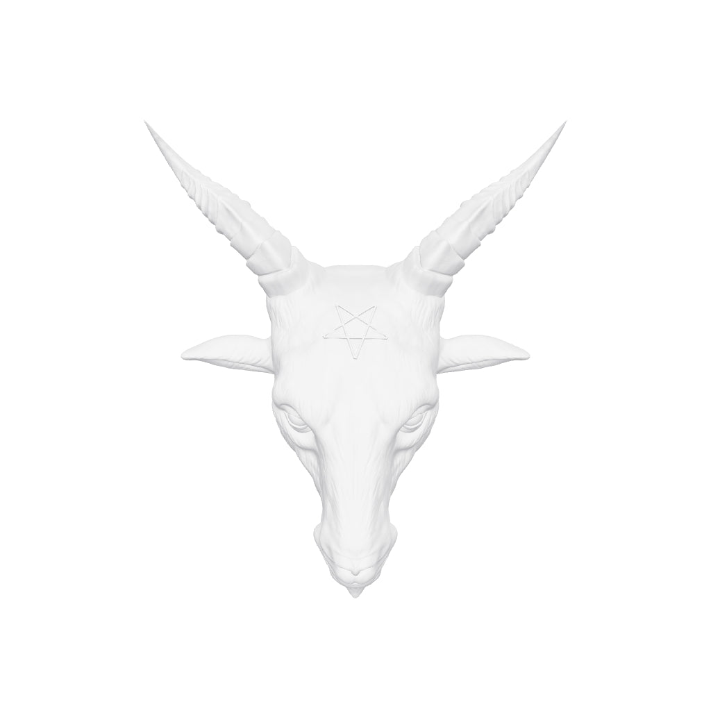 Baphoment Head 3D Silicone Mould interactive 3D model
