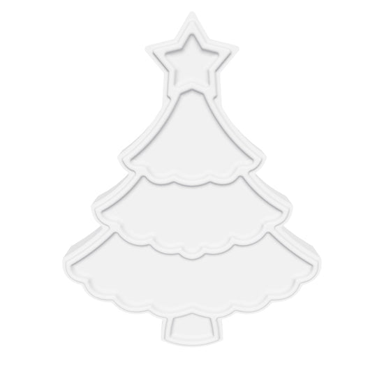 Christmas Tree 4 mould design — interactive 3D preview