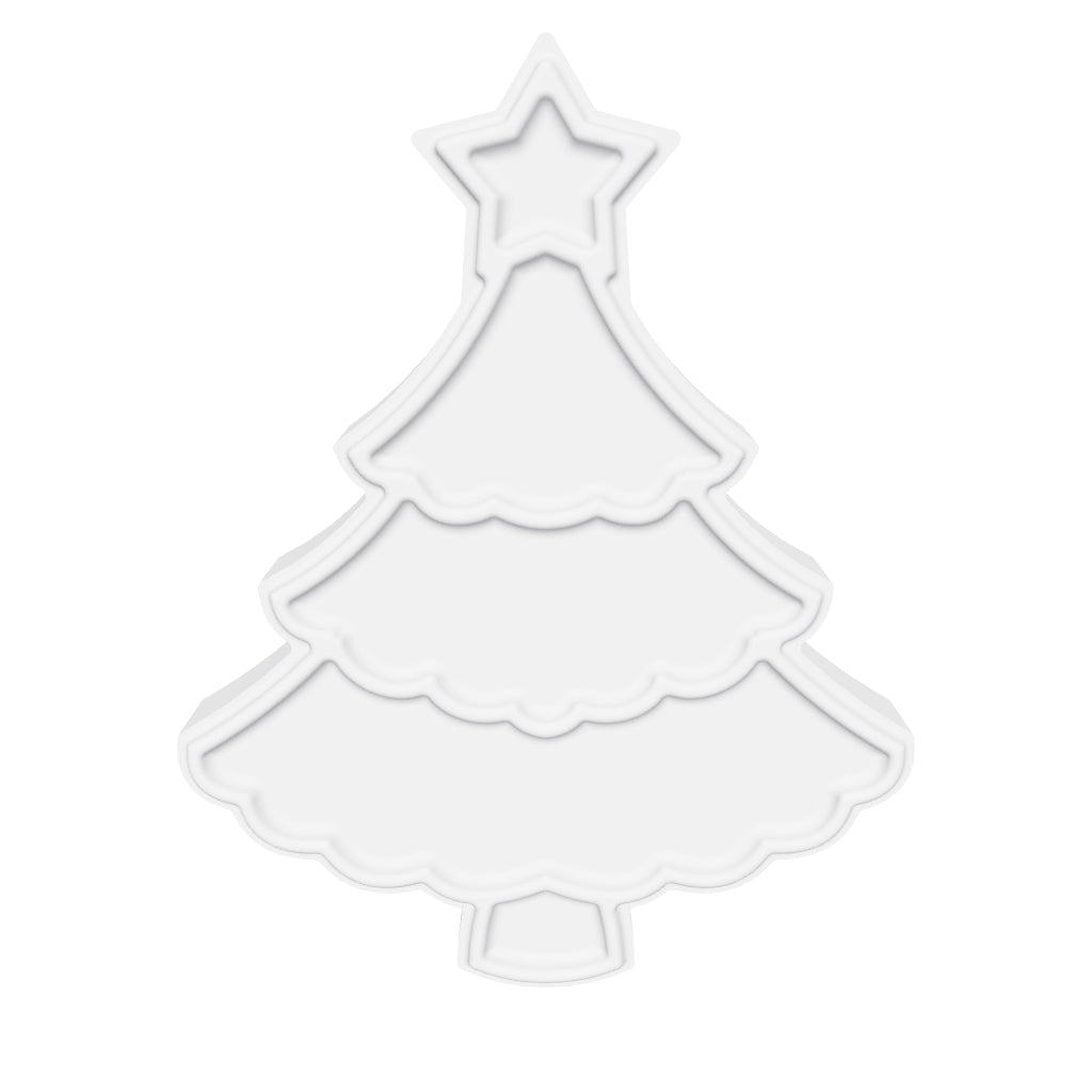 Christmas Tree 4 mould design — interactive 3D preview