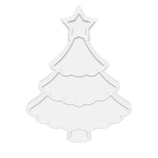Christmas Tree 4 mould design — interactive 3D preview