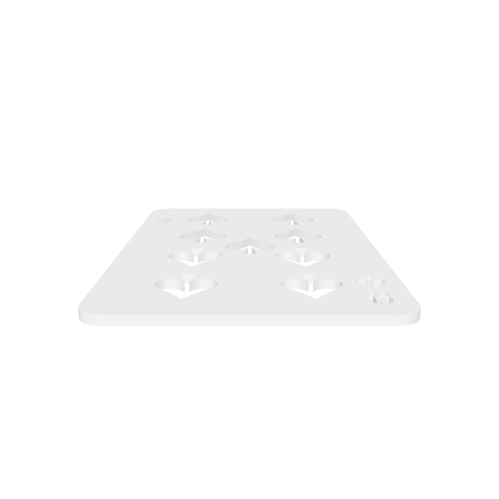Spades 9 hole interactive 3D model