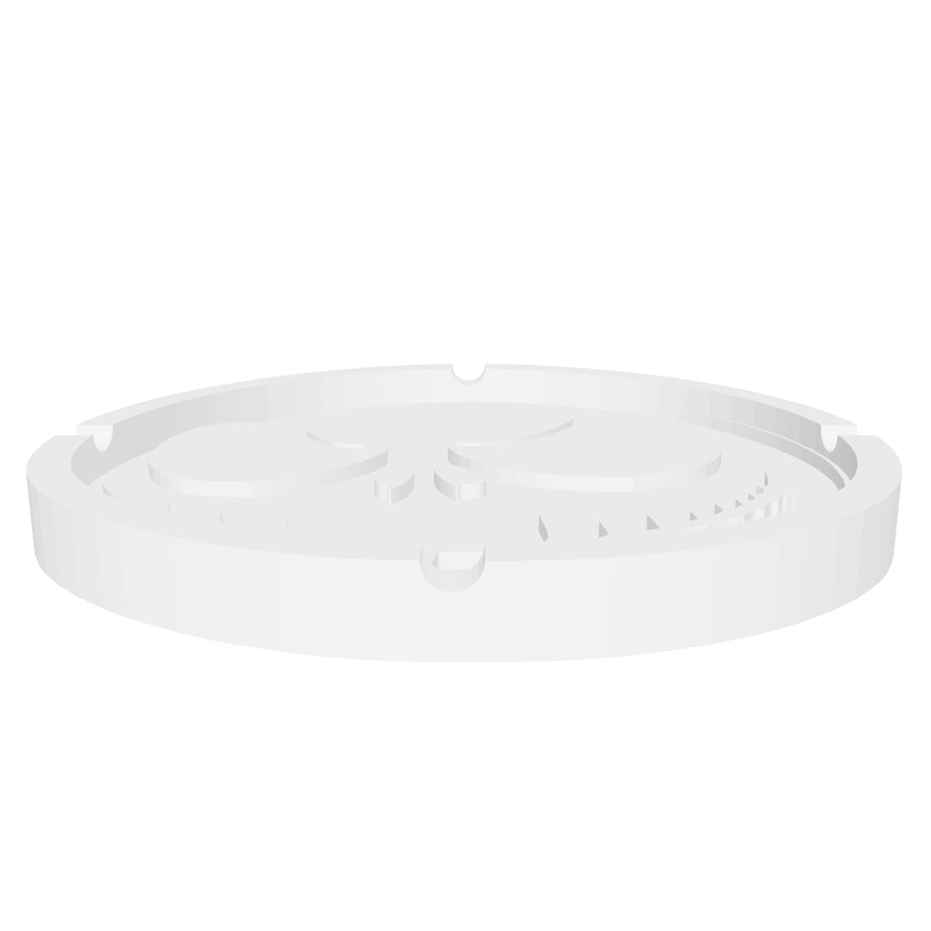 JACK SKELLINGTON FACE ASHTRAY interactive 3D model