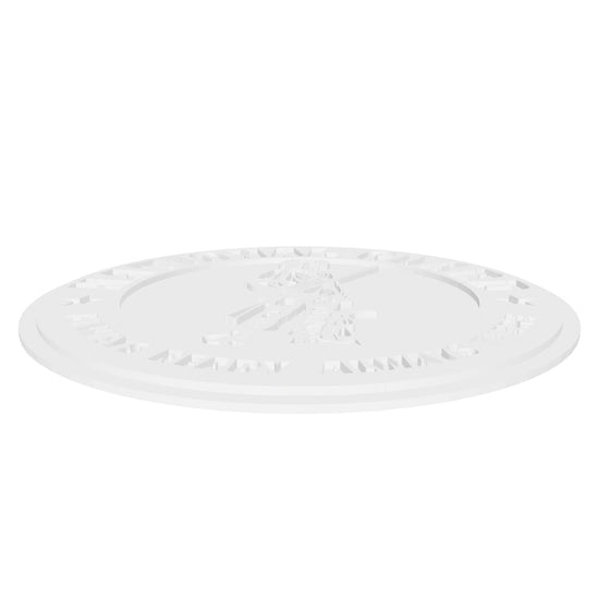 National Guard Logo Posavasos interactive 3D model